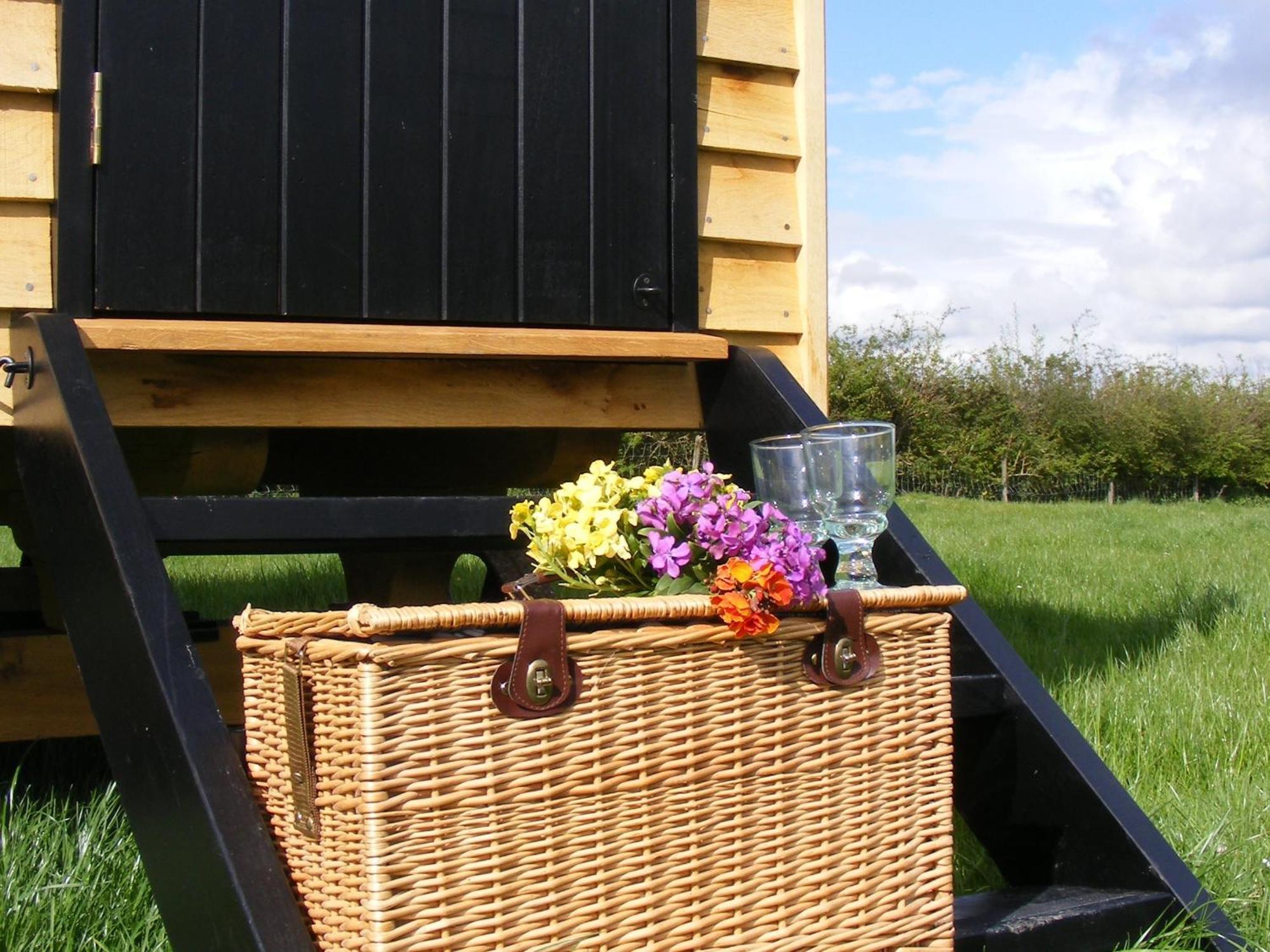Marshwood Farm B&B And Shepherds Hut Dinton  Eksteriør billede